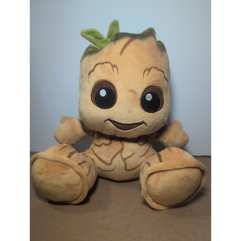 Disney Parks Baby Groot Guardians Of The Galaxy Plush Marvel Big Feet 10"